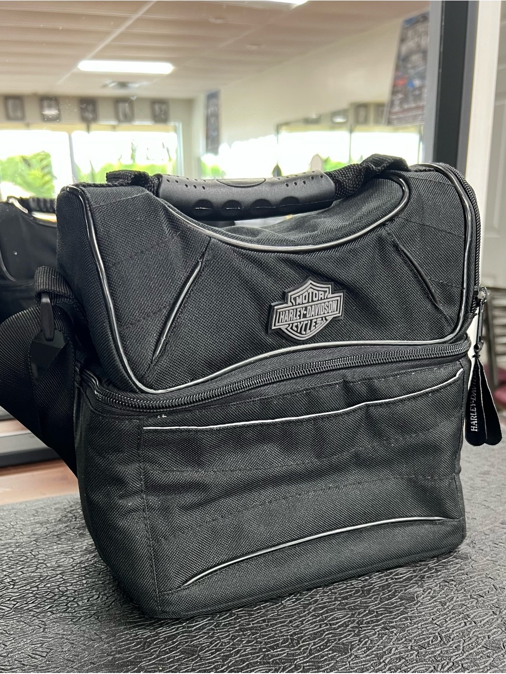 Harley-Davidson Black Men's Cooler Travel Case with Logo